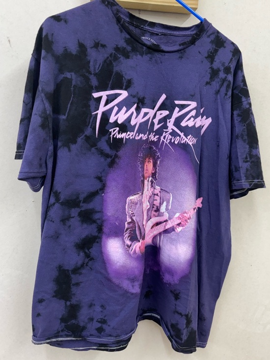 Other - Prince & the Revolution Purple Rain tie dye tshirt size large